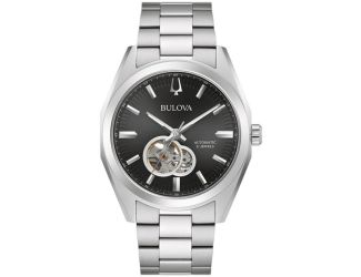 Men's Surveyor Automatic SS Watch Black Dial