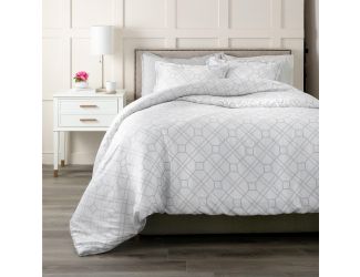 Trellis Tencel Lyocell 3pc Comforter Set King