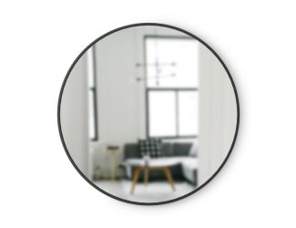 Hub Wall Mirror 37 Black