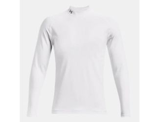 Mens ColdGear Infrared LS Golf Mock-Black XL