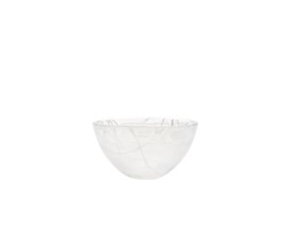 Contrast Bowl White/White Small