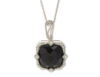 Onyx and Diamond Necklace