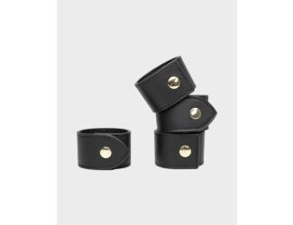 Leather Napkin Ring Set