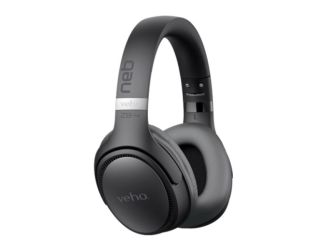 ZB-4 NEB Wireless Headphones with Mic - Black/Grey