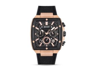 Ducati Chronograph Watch With Blue Dial Size Mens Stand