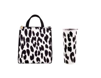 Modern Leopard On the Go Set