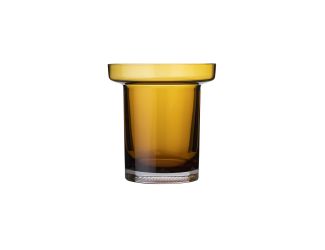 Limelight Low Amber Vase
