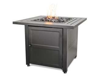 Endless Summer - LP Gas Outdoor Fire Pit w/Steel Mantel