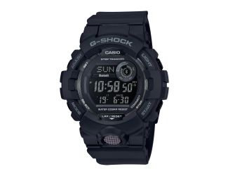 Mens G-Shock Steptracker Bluetooth Digital Watch Black