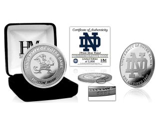 University of Notre Dame Fighting Irish Silver Mint Coin