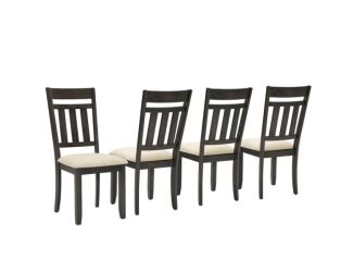 Hayden 4-Piece Slat Back Dining Chair Set