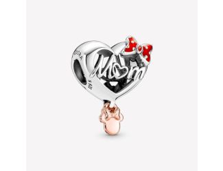 Disney Minnie Mouse Mom Heart Charm
