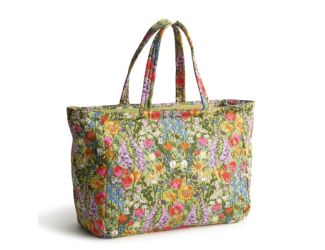 Knollton Travel Tote-Meadow Bouquet-Premium Cotton