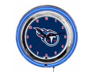 Tennessee Titans 14" Neon Clock