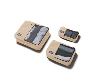 PKG Union Overnight Compression Packing Cubes in Ginger Root - 3 Pack