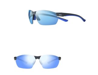 Incline Semi Rimless Sunglass with Widened View