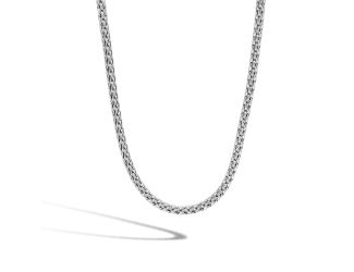 Women's Sterling Silver Classic Chain Slim Necklace