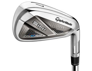 TaylorMade SIM 2 Max Iron Set - Graphite Shaft - Right Hand/5-PW,AW/Women's Flex