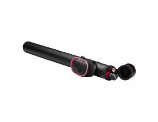 Casemaster Q-Vault Supreme Black with Pink Trim Cue Case