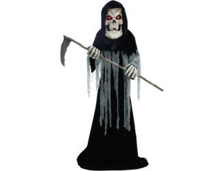 8.5-Ft. Tall Motion-Activated Ginormous Reaper, Premium Talking Halloween Animatronic