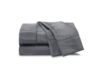 Elegance Satin Silver Sheet Set Size Queen