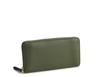Continental Wallet-Bronze Green-Leather