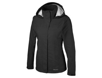 Womens Precipitation Eco Jacket-Black-LG