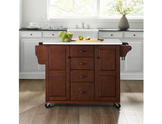 Eleanor Granite Top Kitchen Cart