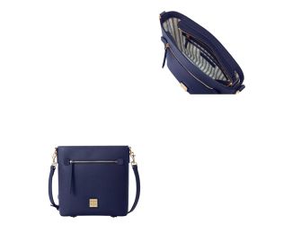 Saffiano Zip Crossbody