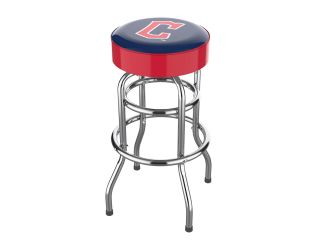 Cleveland Guardians Chrome Bar Stool