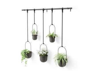 Triflora 5 Hanging Planter Black