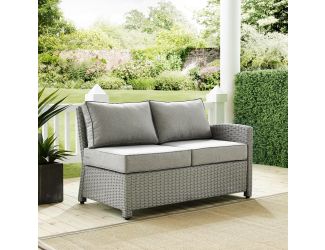 Bradenton Outdoor Wicker Sectional Right Side Loveseat