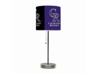 Colorado Rockies Chrome Lamp