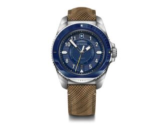 Journey Automatic, 43mm, Bezel, Blue Dial, Wood Strap Set