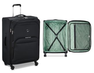 Skymax 2.0 Softside 28" Exp. Spinner Upright - Black