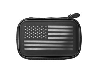 Casemaster Sentinel Dart Case American Flag Monochrome