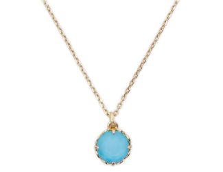 That Sparkle Round Mini Pendant - Turquoise