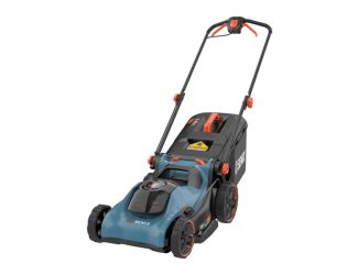 Push Mower, Batteries, Dual Port Charger Size 17"