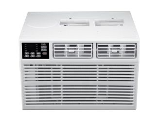 Energy Star 18,000 BTU 230V Window-Mounted Air Conditioner with Remote Control