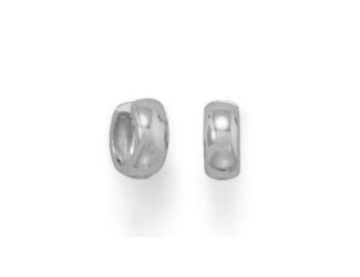 Sterling silver huggies