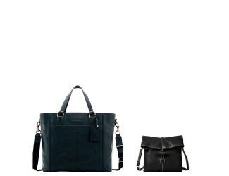 Florentine Newport Tote and Medium Toggle Crossbody Set