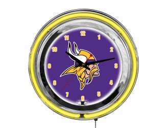 Minnesota Vikings 14" Neon Clock