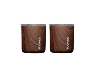 12oz Buzz Cup - Walnut Wood, 2 Pack