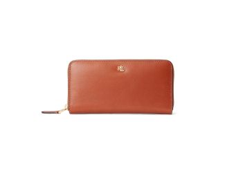Continental Zip Wallet Tan