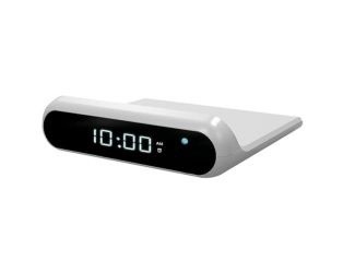 Chargeworx - Wireless 2-in-1 Charging Alarm Clock