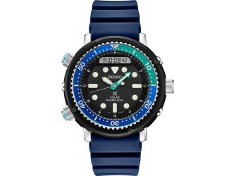 Prospex Diver's SS/PC Solar Ana-Digital Black Dial SE