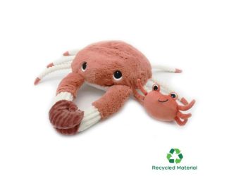 Les Ptipotos Mom & Baby Crab - Terracotta