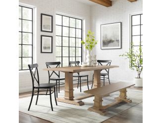 Joanna 6Pc Dining Set W/Camille Chairs