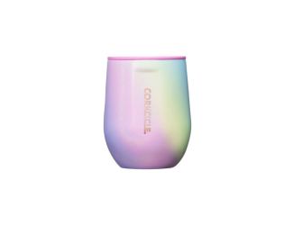 12oz Stemless - Rainbow Unicorn