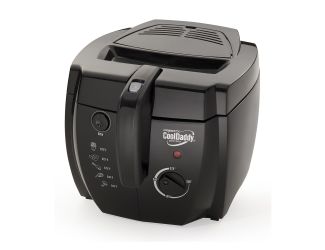 CoolDaddy Cool Touch Deep Fryer Black